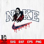 Minnesota Twins Ghostface Nike Svg Eps Dxf Png File, Digital Download, Instant Download