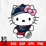 Minnesota Twins Hello Kitty Pink Svg Eps Dxf Png File,MLB File Cut,Digital Download,Instant Download,Svg Files