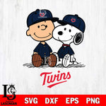 Minnesota Twins snoopy and charlie brown sit baseball Svg Eps Dxf Png File, MLB File Cut,Digital Download,Instant Download,MLB Svg Files