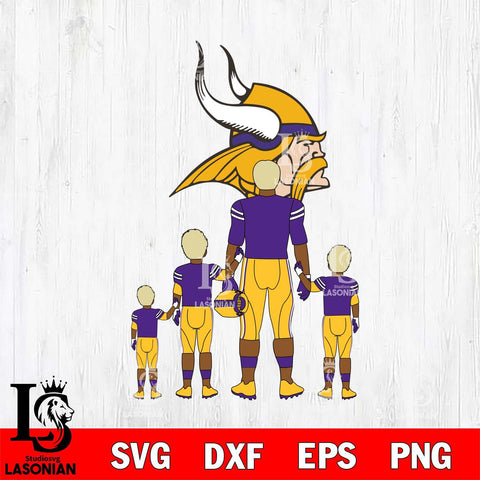 Minnesota Vikings Best Dad Ever , father day , DAD NFL Svg Eps Dxf Png File, Digital Download, Instant Download