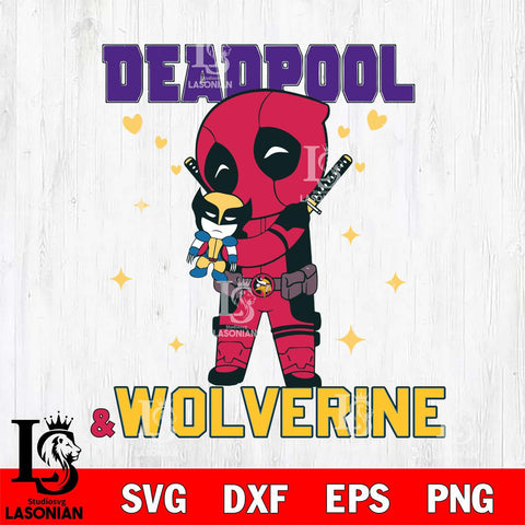Minnesota Vikings Deadpool 5 Sport Svg Eps Dxf Png File, Digital Download, Instant Download