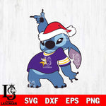 Minnesota Vikings Disney Lilo & Stitch Christmas Svg Eps Dxf Png File, Digital Download, Instant Download