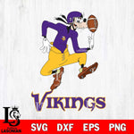 Minnesota Vikings Goofy Circus Football SVG DXF EPS PNG FILE,NFL Cricut ,Football Digital Download,Instant Download, Silhouette