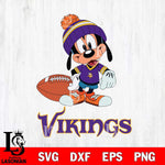 Minnesota Vikings Goofy Football SVG DXF EPS PNG FILE,NFL Cricut ,Football Digital Download,Instant Download, Silhouette