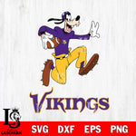 Minnesota Vikings Goofy rugby Sport SVG DXF EPS PNG FILE,NFL Cricut ,Football Digital Download,Instant Download, Silhouette