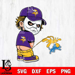 Minnesota Vikings Michael Myers Piss On Detroit Lions Svg Eps Dxf Png File, Digital Download, Instant Download