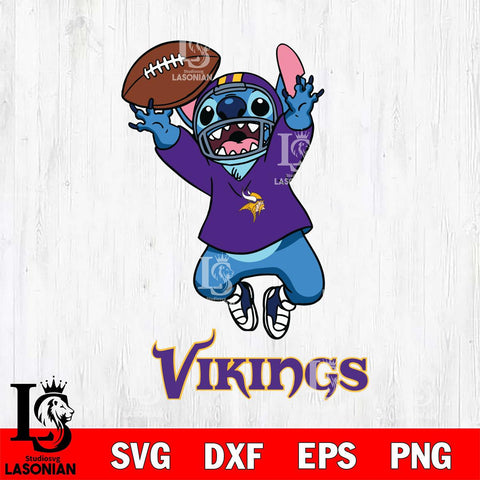 Minnesota Vikings Stitch Sport Football SVG DXF EPS PNG FILE, Stitch File Cut,NFL Digital Download,Instant Download, Silhouette