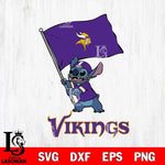 Minnesota Vikings Stitch flag SVG DXF EPS PNG FILE, NFL File Cut, Digital Download,Instant Download, Silhouette, Cricut