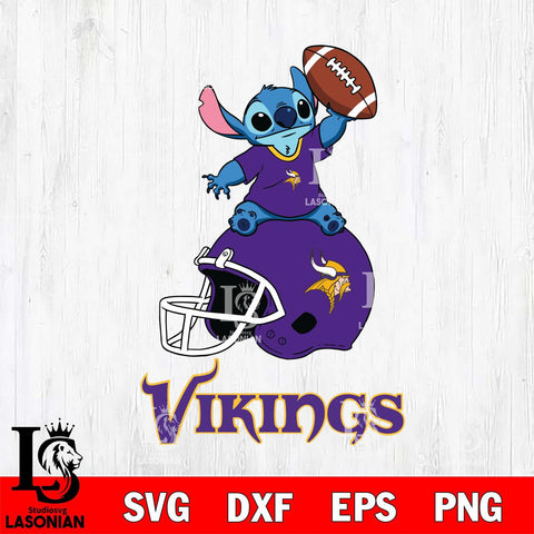 Minnesota Vikings Stitch helmet football SVG DXF EPS PNG FILE, Stitch File Cut,NFL Digital Download,Instant Download, Silhouette