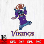 Minnesota Vikings Stitch playing football SVG DXF EPS PNG FILE, NFL File Cut, Digital Download,Instant Download, Silhouette, Cricut