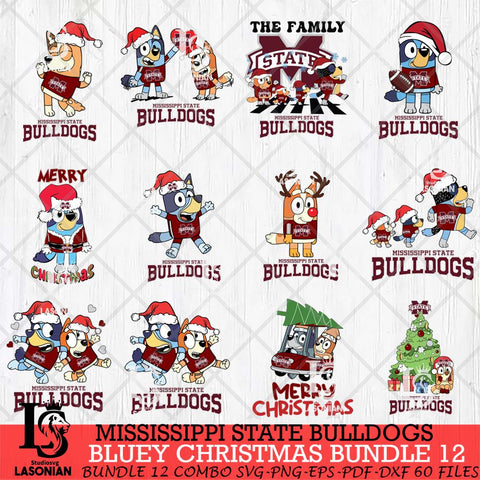 Mississippi State Bulldogs Disney NCAA Sport Bundle SVG PNG Svg Eps Dxf Png File, Digital Download