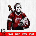 Mississippi State Bulldogs Jason Voorhees Horror 2 Svg Eps Dxf Png File, NCAA svg, Digital Download, Instant Download