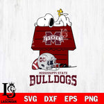 Mississippi State Bulldogs Snoopy Chill Football SVG DXF EPS PNG FILE,Snoopy File Cut, NCAA Digital Download,Instant Download,Christmas Silhouette