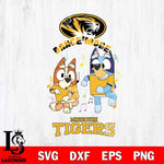Missouri Tigers Bluey Bingo Dance Mode Svg Eps Dxf Png File, NCAA svg, Digital Download, Instant Download