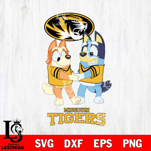 Missouri Tigers Bluey Chilli Dance Svg Eps Dxf Png File, Digital Download, Instant Download