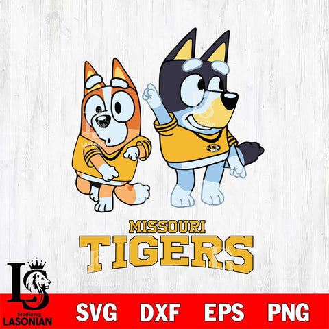 Missouri Tigers Bluey Chilli Mode Dance Svg Eps Dxf Png File, Digital Download, Instant Download