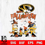 Missouri Tigers Bluey Halloween Family Svg Eps Dxf Png File, Digital Download, Instant Download