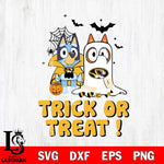 Missouri Tigers Bluey Trick or Treat Halloween Svg Eps Dxf Png File, Digital Download, Instant Download