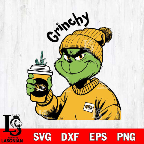 Missouri Tigers Boujee Grinch 10 Svg Eps Dxf Png File, Digital Download, Instant Download