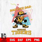 Missouri Tigers Donal Duck Rad Like Dad SVG DXF EPS PNG FILE, NCAA File Cut,Digital Download,Instant Download