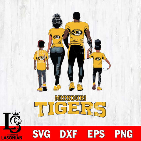 Missouri Tigers Family Love Rugby SVG DXF EPS PNG FILE,NCAA SVG, Father day Digital Download,Instant Download, Silhouette