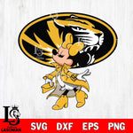 Missouri Tigers Glamorous Minnie Svg Eps Dxf Png File, Digital Download, Instant Download