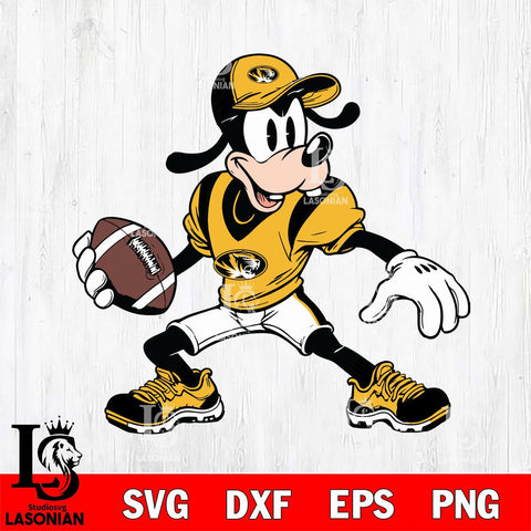 Missouri Tigers Goofy Svg Eps Dxf Png File, NCAA svg, Digital Download, Instant Download