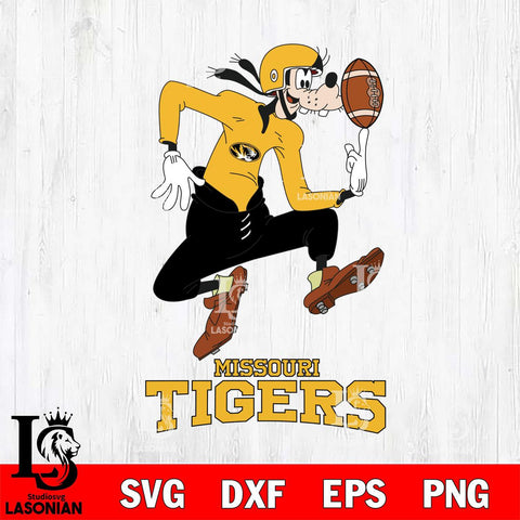 Missouri Tigers Goofy Circus Football SVG DXF EPS PNG FILE,NCAA svg ,Football Digital Download,Instant Download, Silhouette