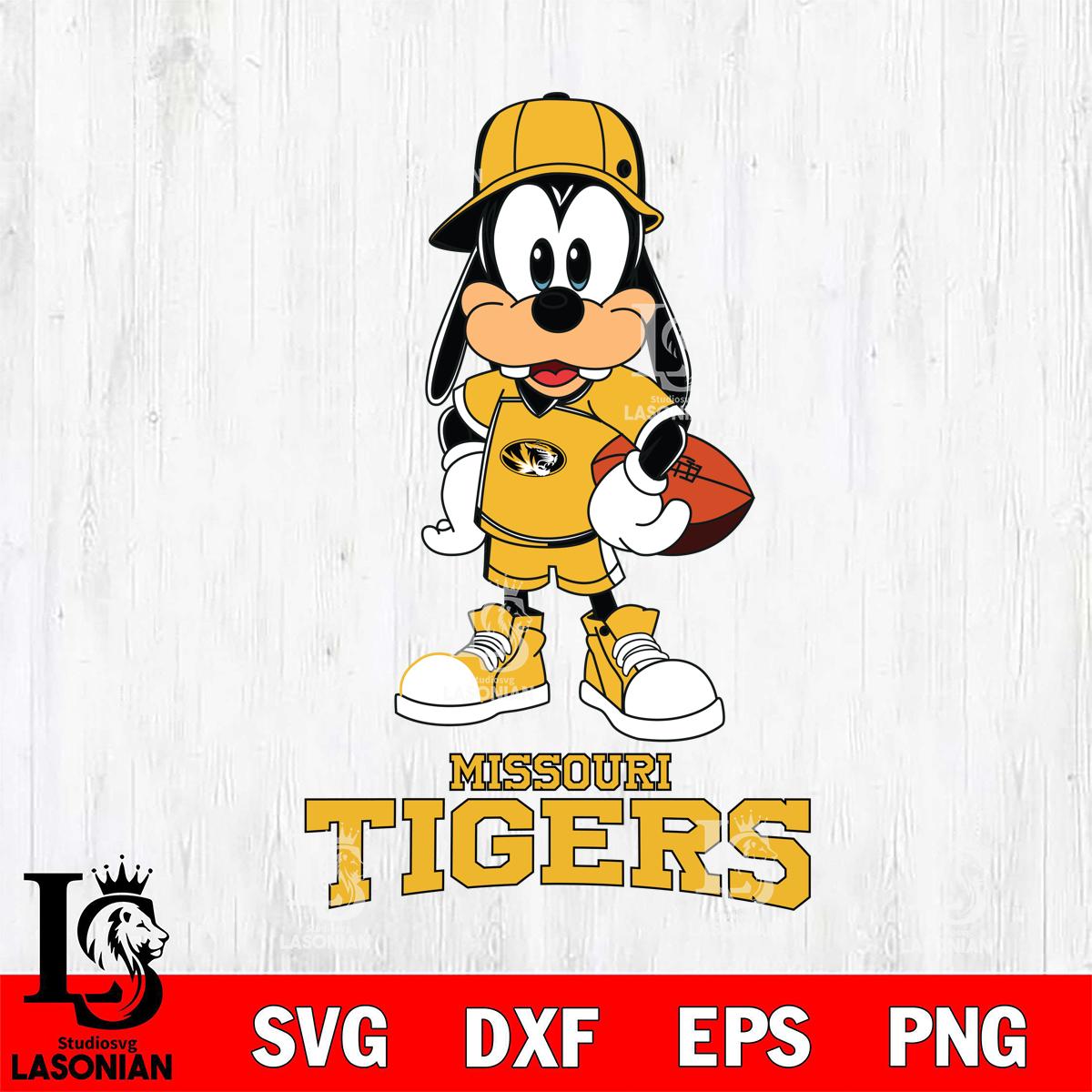 Missouri Tigers Goofy rugby – lasoniansvg