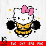 Missouri Tigers Hello Kitty Cheerleader 10 Svg Eps Dxf Png File, Digital Download, Instant Download