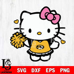 Missouri Tigers Hello Kitty Cheerleader 6 Svg Eps Dxf Png File, Digital Download, Instant Download