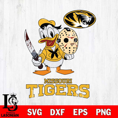 Missouri Tigers Jason Voorhees 12 Svg Eps Dxf Png File, Digital Download