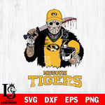 Missouri Tigers Jason Voorhees 2 Svg Eps Dxf Png File, Digital Download