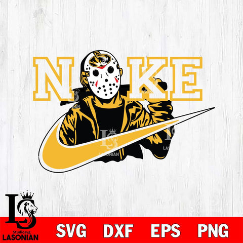Missouri Tigers Jason Voorhees Nike Svg Eps Dxf Png File, Digital Download, Instant Download