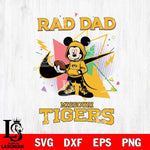 Missouri Tigers Mickey Wearing Hoodie Rad Dad SVG DXF EPS PNG FILE, NCAA File Cut,Digital Download,Instant Download