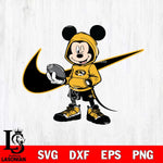 Missouri Tigers Mickey Wearing Hoodie Sport Svg Eps Dxf Png File, NCAA svg, Digital Download, Instant Download