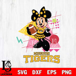 Missouri Tigers Minnie Mouse Sport SVG DXF EPS PNG FILE, NCAA File Cut,Digital Download,Instant Download