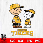 Missouri Tigers Peanuts Snoopy Football SVG DXF EPS PNG FILE,Snoopy File Cut, NCAA Digital Download,Instant Download,Christmas Silhouette