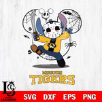 Missouri Tigers Stitch jason voorhees Halloween Svg Eps Dxf Png File, Digital Download, Instant Download