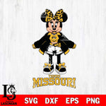 Missouri Tigers Style Minnie Disney Svg Eps Dxf Png File, Digital Download, Instant Download