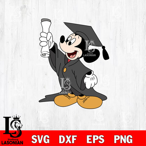 Mouse Graduation 2025 SVG DXF EPS PNG FILE, Graduation File Cut,Digital Download,Instant Download,Disney Svg Files