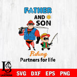 Mr Incredible Father And Son Fishing Partner For Life SVG DXF EPS PNG FILE, Father day File Cut, Digital Download,Instant Download, Silhouette, Cricut