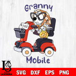 Muffin Granny Mobile Svg Eps Dxf Png File, Digital Download, Instant Download