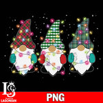 My Favorite Color Is Christmas Light Gnome 4 PNG file, Digital Download