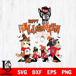 NC State Wolfpack Bluey Halloween Family Svg Eps Dxf Png File, Digital Download, Instant Download