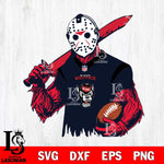 NC State Wolfpack Jason Voorhees Horror 11 Svg Eps Dxf Png File, NCAA svg, Digital Download, Instant Download