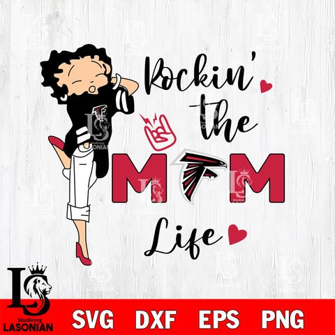 Rockin the MM life Atlanta Falcons svg,eps,dxf,png file , digital download
