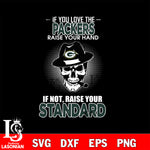 IF you love the Green Bay Packers raise your hand svg,eps,dxf,png file , digital download