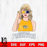 Nashville Predators And Taylor Swift Fan Svg Eps Dxf Png File, Digital Download, Instant Download