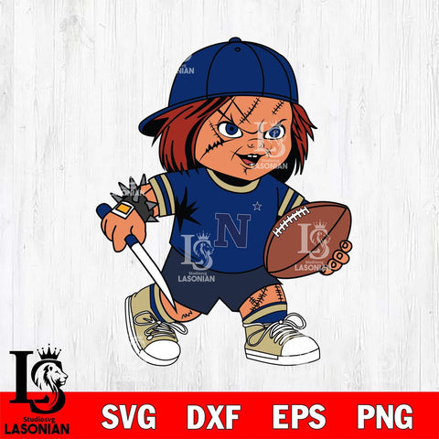 Navy Midshipmen Chucky Horror 10 Svg Eps Dxf Png File, NCAA svg, Digital Download, Instant Download